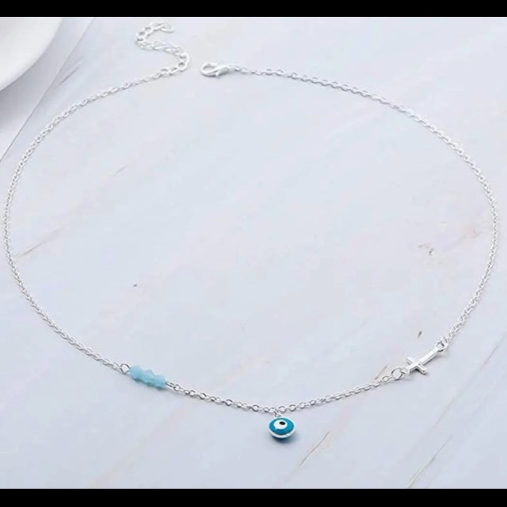 Evil eye necklace